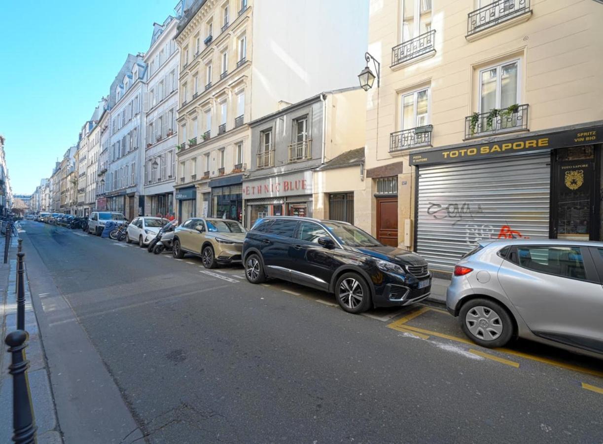 Cosy Renovated Studio In Heart Of Marais, Best Area To Discover In Paris Daire Dış mekan fotoğraf